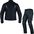 Herren Motorrad Textil Jacke und hose Biker Motorrad Touring kombi Neu