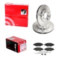 brembo BREMSSCHEIBEN 238mm + BELÄGE VORNE passend für RENAULT KANGOO KUBISTAR