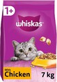 WHISKAS - 1+ Adult Katzentrockenfutter - 7 kg - Kekse aus 7 kg (1er Pack) 