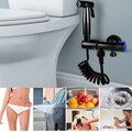 Handbrause WC Hand Duschkopf Bidet Brause Edelstahl Intim Hygiene Dusche Bad Set
