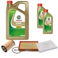 FEBI Inspektionspaket 7L Castrol EDGE Titanium FST 5W-30 LL für VW Transporter