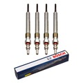 4 x Glühkerzen BOSCH 1.6 2.0 TDI CR AUDI A3 A4 A5 A6 Q3 Q5 Golf 6 7 T5 Passat 3C