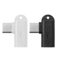 1Pc 90 Degree Type C Male To Micro USB Female Data Sync Charge Converter Adapter
