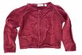 Mexx Baby Strickjacke Cardigan Pullover top rot Bordeaux 86 Chic Mit Taschen