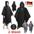 Regenponcho Fahrradponcho Regencape Poncho Regenkleidung unisex wasserdicht NEU