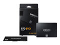Samsung 870 EVO 250GB 2,5 Zoll SATA III Interne SSD (MZ-77E250B/EU)