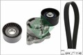 INA 529 0407 10 Keilrippenriemensatz für NISSAN,OPEL,RENAULT,VAUXHALL