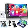 Single 1DIN 7" Autoradio CarPlay Android Auto FM BT TouchScreen USB MP5 + Kamera