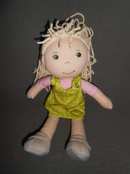 HABA PUPPE STOFFPUPPE  MÄDCHEN  28 CM  BLONDE HAARE