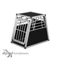 N4 Hundetransportbox Gitterbox Aluminium Transportbox Hundebox Alubox Autobox