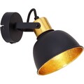 LUXUS WANDLEUCHTE WANDLAMPE WANDSTRAHLER SCHWARZ METALL FLURLAMPE FLUR 80414688