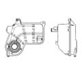 Mahle CRT 26 000S Ausgleichsbehälter Kühlmittel für Audi A6 4B2 4B5