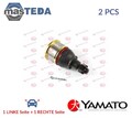 J14010YMT TRAGGELENK FÜHRUNGSGELENK NIEDRIGER VORNE YAMATO 2PCS NEU