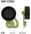 SKF Spannrolle, Keilrippenriemen VKM 37050 für LAND ROVER MG ROVER