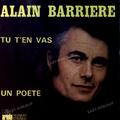 Alain Barriere -Tu T'en Vas / Un Poete 7in 1974 (VG+/VG+) '
