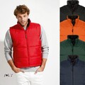 Herren Weste Herrenweste Wasserabweisend Winddicht Übergröße Gr. S - 5XL (BL868)