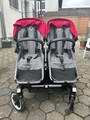 Bugaboo Donkey 2 DUO/TWIN- Ruby Grau Kinderwagen Geschwisterwagen