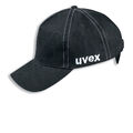 uvex 9794 u-cap sport Basecap Anstoßkappe mit Hartschale Sicherheitskappe black