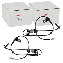 2x NTY ABS-SENSOR RADDREHZAHL VORNE LINKS+RECHTS passend für MITSUBISHI GRANDIS