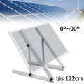 Solarpanel Solarmodul Halterung bis 122cm Photovoltaik Aufständerung PV Montage