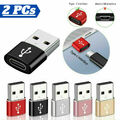 2 Packung *B C 3.1 Typ Buchse Auf 3.0 A Stecker Port Converter Adapter ≌