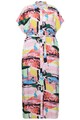 Studio Untold Damen große Größen Hemdblusen Maxikleid oversized