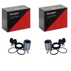 2X MAXGEAR REPARATURSATZ BREMSSATTEL HINTEN passend für AUDI A6 Q3 SEAT ALHAMBRA