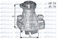 Dolz A341St Wasserpumpe Kühlmittelpumpe für Opel Chrysler Jeep Rover 1993-1998