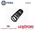 4244213 SCHRAUBENFEDER FAHRWERKSFEDER HINTEN LESJÖFORS 2PCS NEU OE QUALITÄT