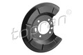 2x TOPRAN 305 492 Spritzblech, Bremsscheibe für Ford