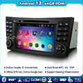 8-Kern Autoradio Android 13 für Mercedes W463 W212 W219 DSP Carplay GPS OBD2 DAB