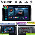 64G Android 14 Autoradio Carplay Kam WiFi BT GPS Navi Für BMW 3er E46 1998-2006