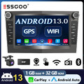 DAB+ Autoradio Für Opel Astra H Corsa C D Zafira B Android13 Carplay KAM GPS Nav
