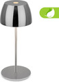 Brilloner LED-Tischlampe Serina unplugged 2,5W, dimmbar, IP44, chrom  Dekorative