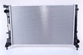 Motorkühler Wasserkühler NISSENS 617863 620 für 595C 695 695C 500 500C ABARTH