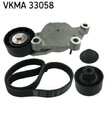 SKF Keilrippenriemensatz für CITROEN C1,C2,C3 I II,C4 I; TOYOTA AYGO; MAZDA 2,3