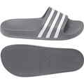 Adidas Adilette Aqua Slide grau weiß grey Schlappe Badelatschen Sauna