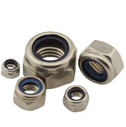 Stoppmutter M3 bis M16 DIN 985 Edelstahl A2 V2A - Sicherungsmuttern SC-Normteile