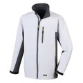 teXXor® Softshell-Jacke SKAGEN weiß/grau 94% Poly, 6% Elast. 4144_M Gr.M