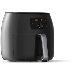 Philips Airfryer XXL Heißluftfriteuse mit Display, 1.4 kg, Schwarz (HD9650/90R1)Zertifiziert – Refurbished | 2 Jahre Philips Garantie