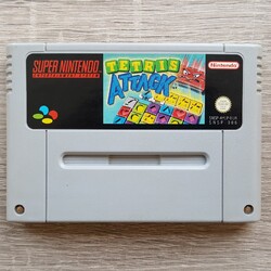 Tetris Attack SNES Super Nintendo PAL Spiel Modul EUR Cartridge