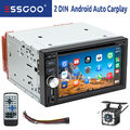 Doppel 2 DIN Andriod Apple Carplay Autoradio CD DVD AM RDS USB Bluetooth AUX Kam