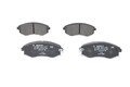 Bremsbelagsatz Scheibenbremse BOSCH 0 986 424 215 für SSANGYONG NISSAN SONATA XD