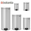 brabantia NewIcon Treteimer Mülleimer 3-30 Liter in Metallic Grau Abfalleimer