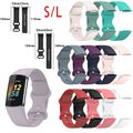 Neu Silikon Armband Uhrenarmband Ersatz für Fitbit Charge 5 Smart Watch