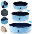 Hundepool Faltbar Hunde Becken Klappbares Ø80/120/160 cm Planschbecken