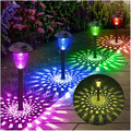 2/10X LED Gartenleuchte Solarleuchte 7Farbe Farbwechsel Solarlampen Außen Dekor