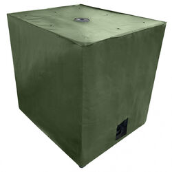 IBC Container Wassertank Cover UV-Schutz Gewebe mit Klettverschluss in Grün