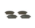 BOSCH Bremsbelagsatz Scheibenbremse 0 986 495 259 Low-Metallic