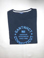 Gant Herren T-Shirt  kurzarm XL  52/54  Logo Rundhals blau  Neu wertig  ! Orig.